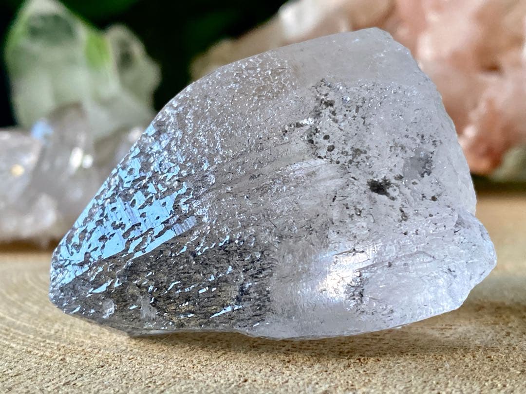 ガネーシュヒマール産　ヒマラヤ水晶　トライゴーニック　レコードキーパー　天然石