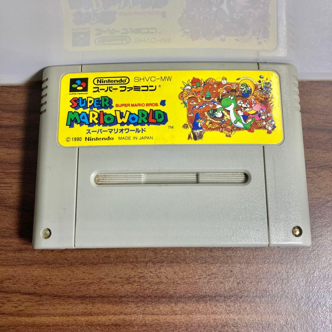 スーパーファミコン（SFC）【スーパーマリオワールド】箱つき【oka】