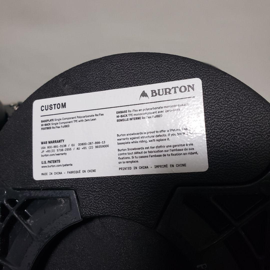 BURTON CUSTOM Sサイズ ビンディング バイン Re:Flex