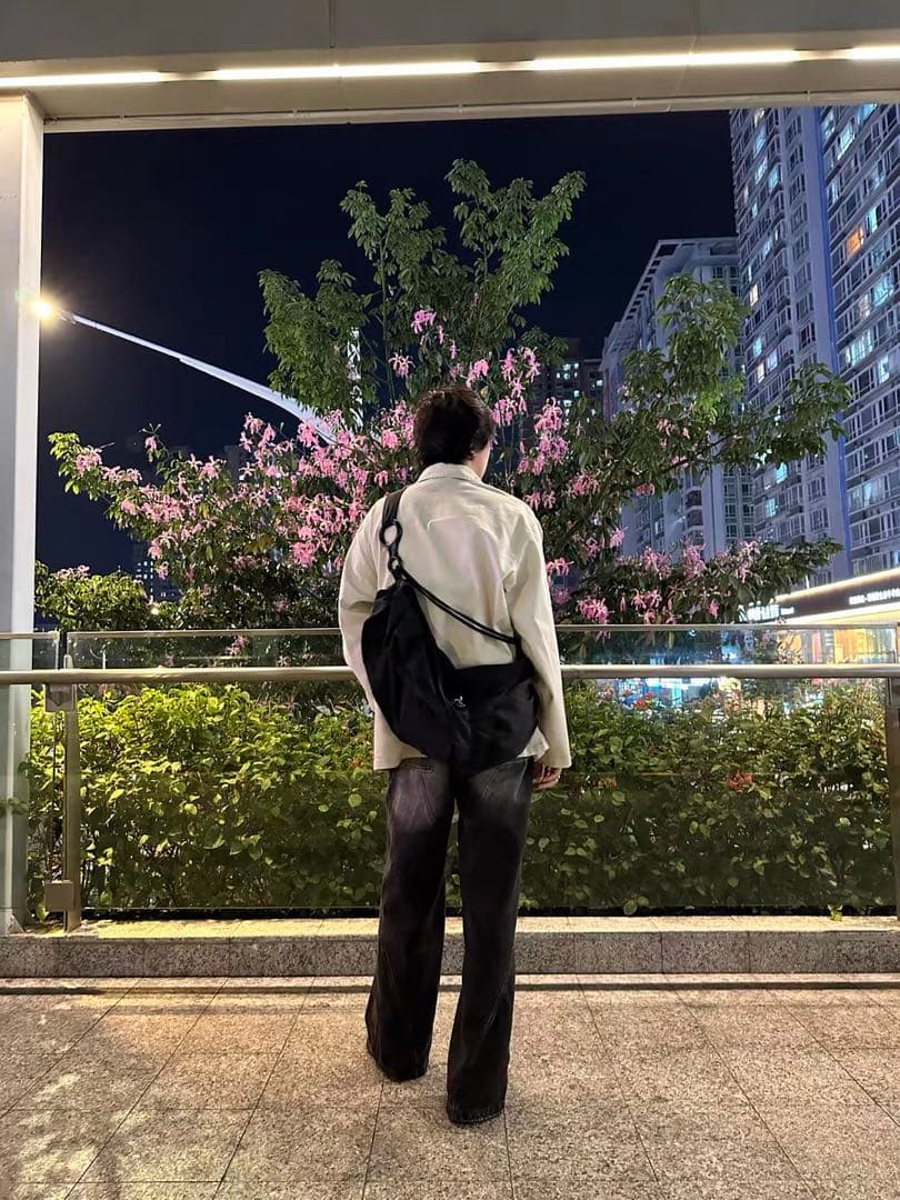 NUTEMPEROR Shy Project ショルダーバッグ 黒