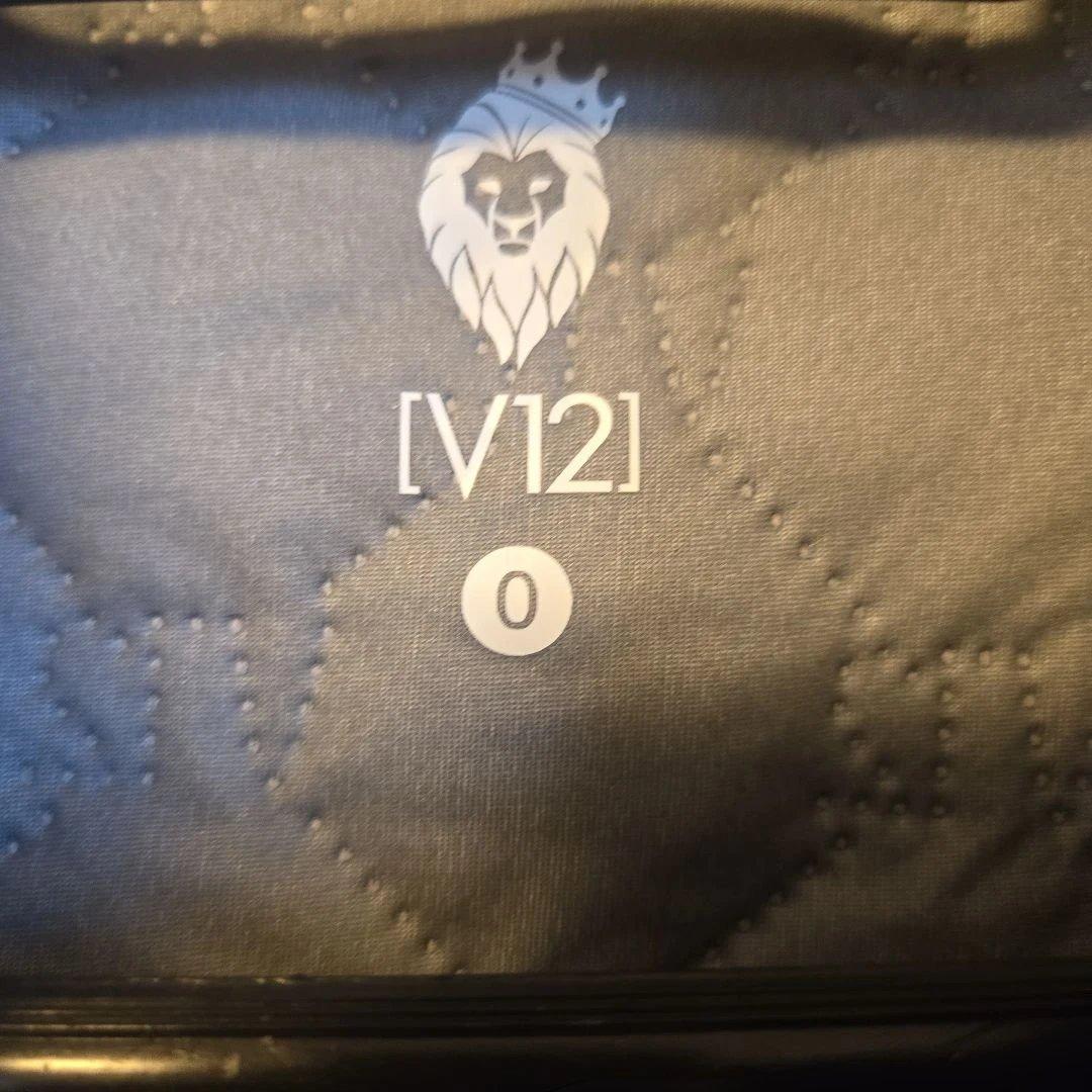 V12 レディースジャケット ブラック キルティング