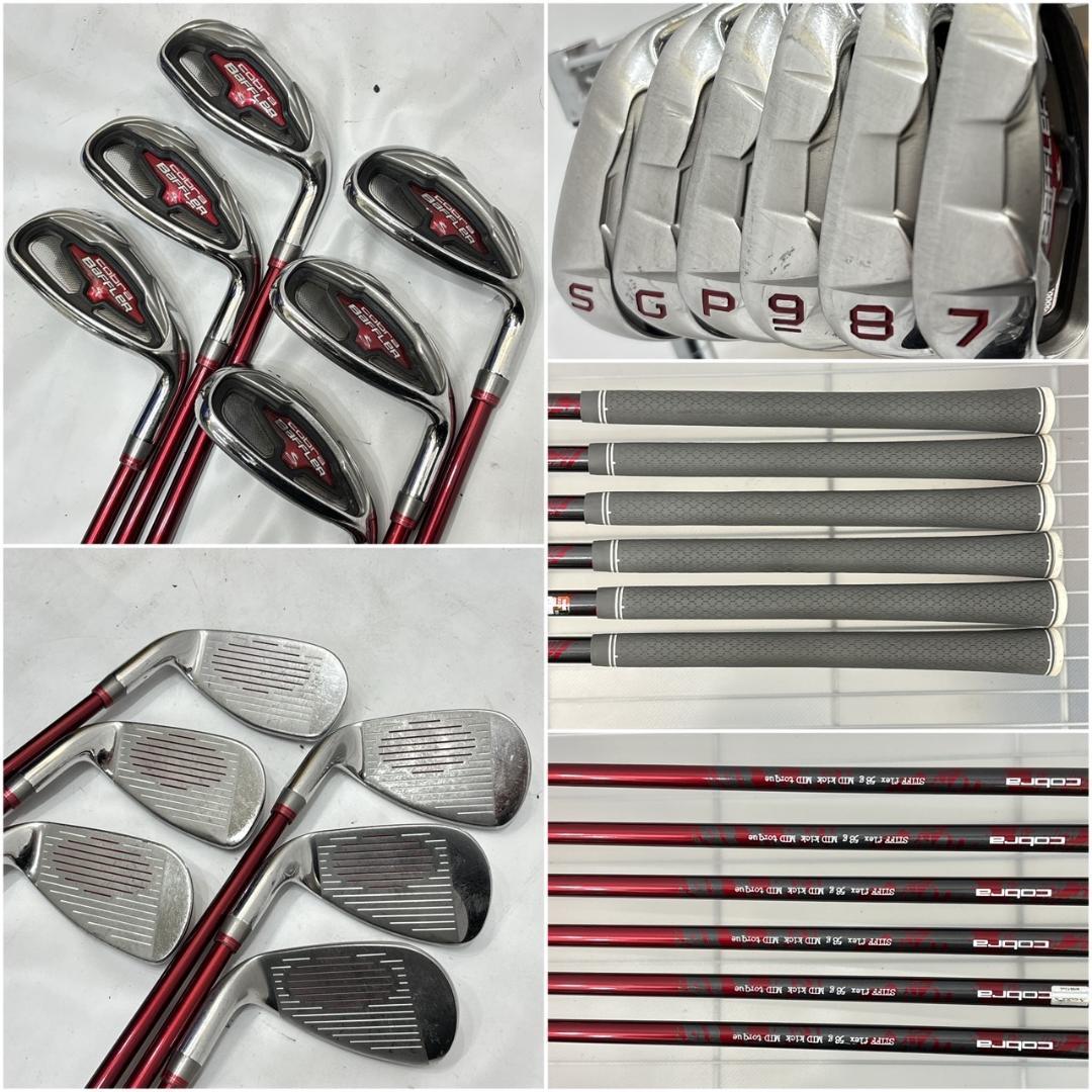 メンズ右利き初心者用　cobra　コブラ　ゴルフクラブセット　W-2392