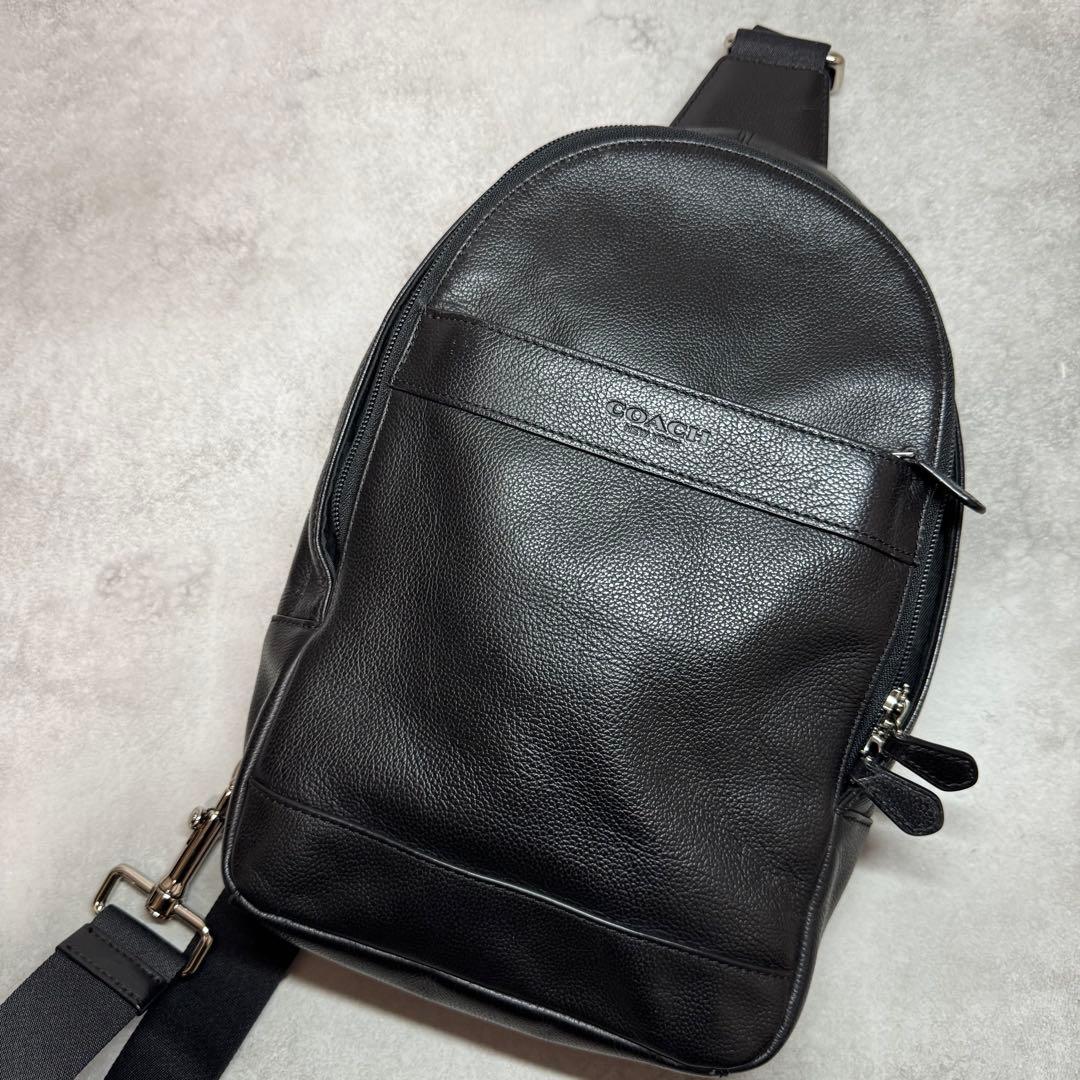 美品 コーチ ボディバッグ ショルダーバッグ COACH F54770 斜め掛け