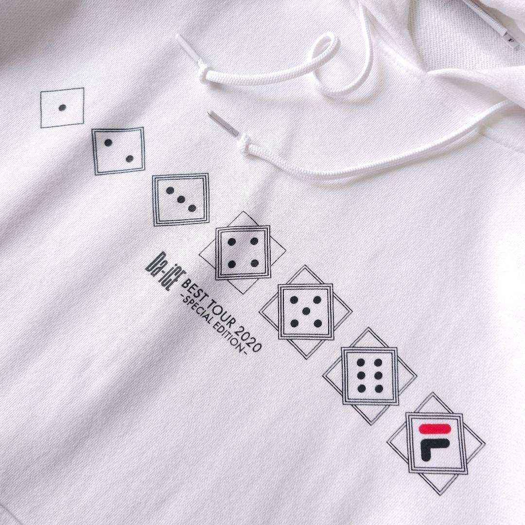 限定即完売【FILA×Da-iCE】 BEST TOUR 2020 長袖パーカー