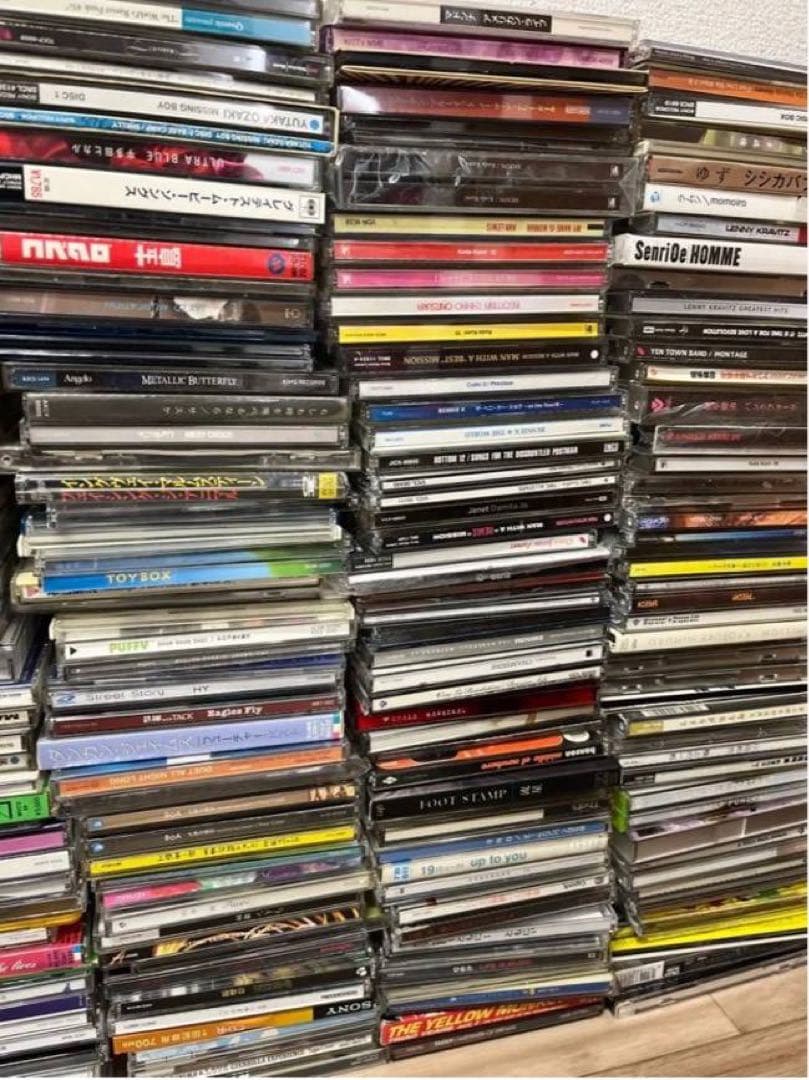 【550枚以上】CDまとめ売り 洋楽・邦楽・ジャズなど（ジャンク品扱い）
