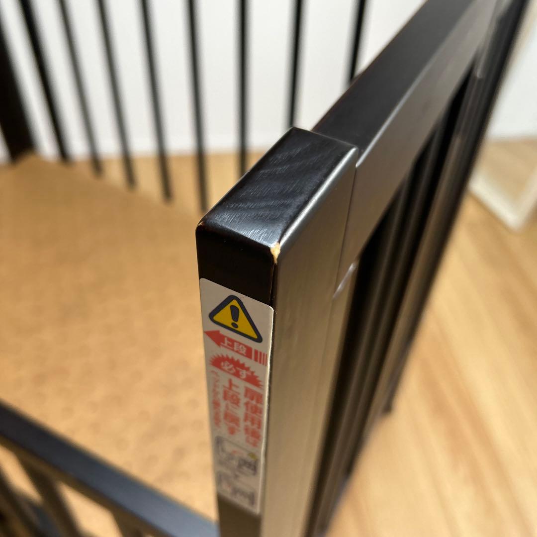 ワンタッチハイベッド　クールミニ　ダークブラウン　発送たのメル便送料込