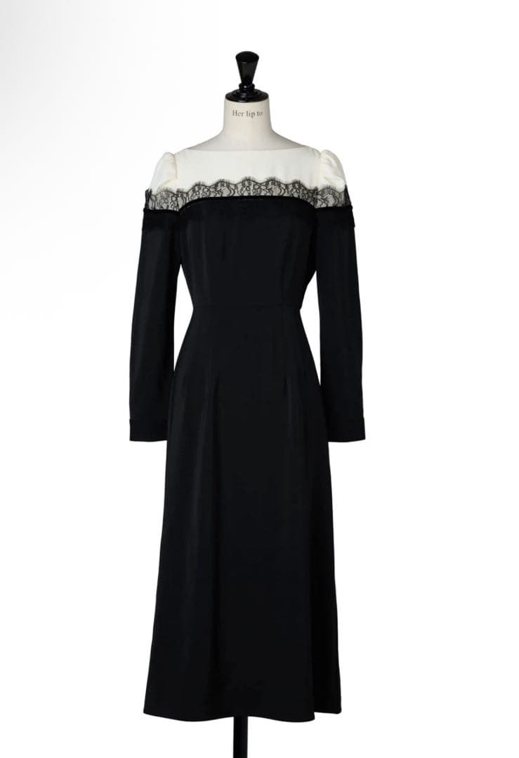 ワンピース Leonie Two-Tone Dress M Herlipto