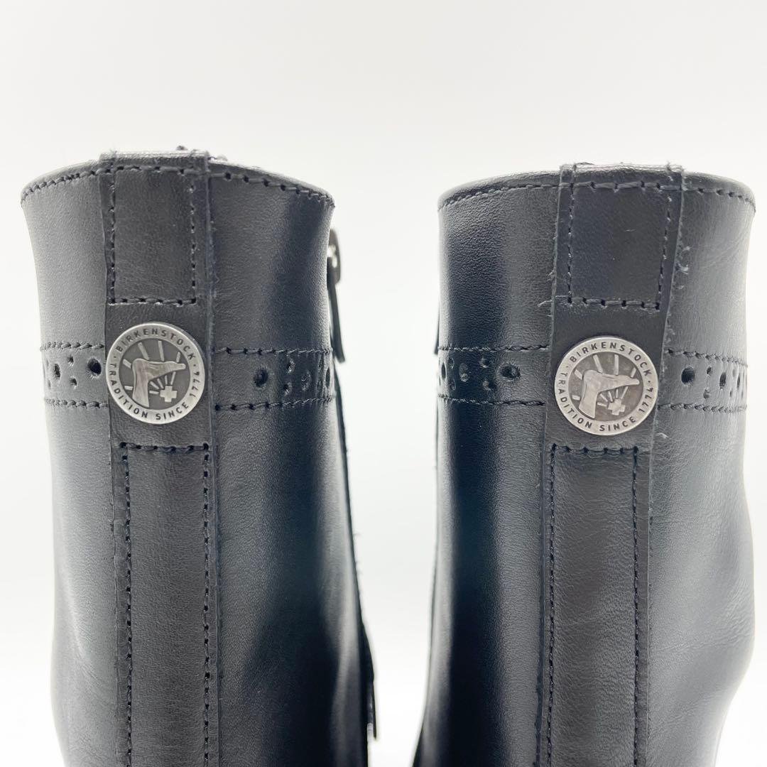 【極美品】BIRKENSTOCK LARAMIE レースアップブーツ レザー 黒