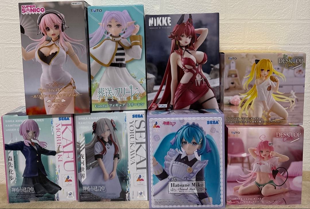 プライズフィギュア まとめ売り 8点セット