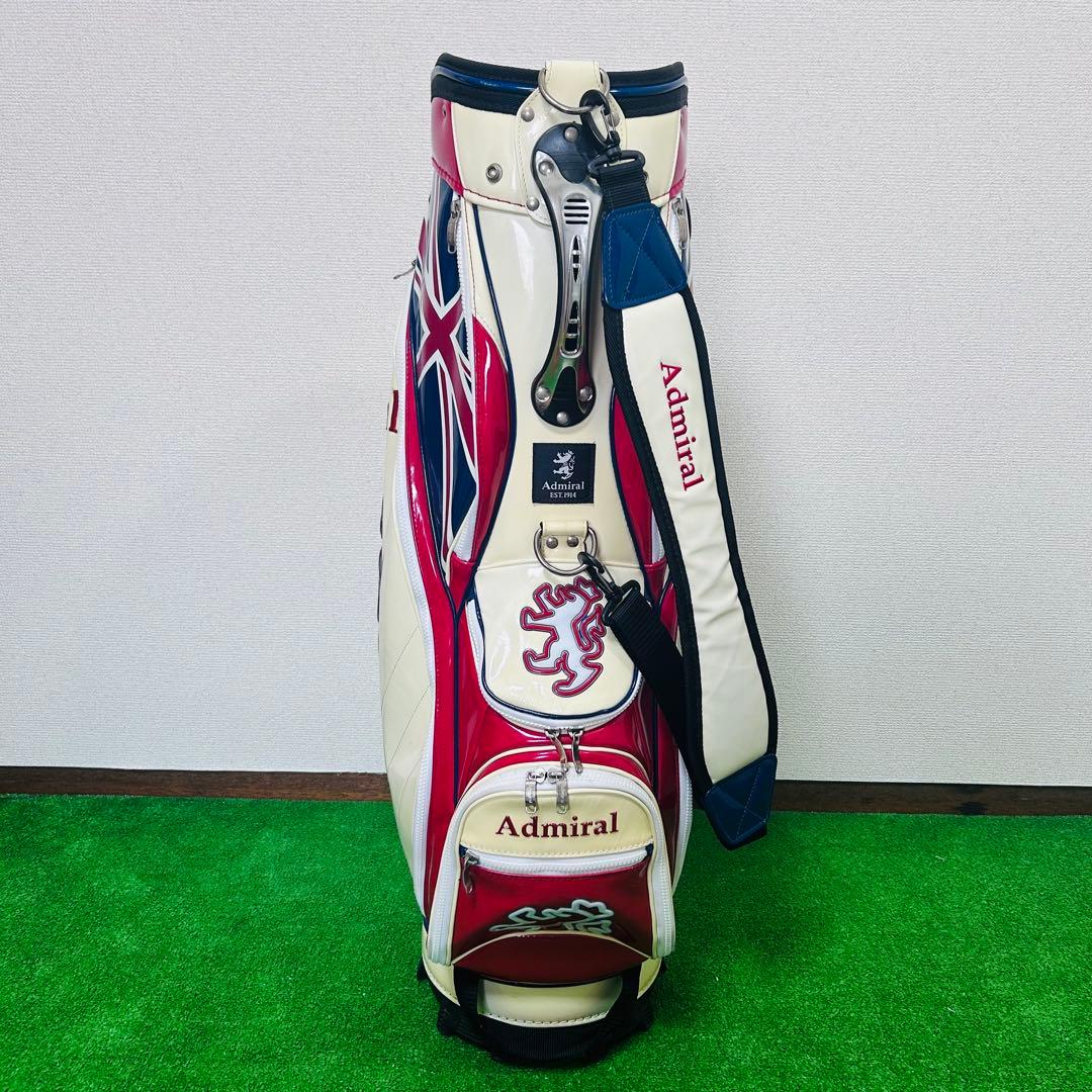 Admiral アドミラル ゴルフバッグ ユニオンジャック キャディバック