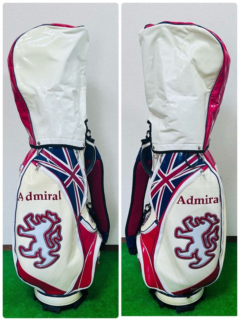 Admiral アドミラル ゴルフバッグ ユニオンジャック キャディバック