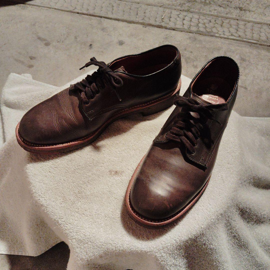 Alden ダークブラウン ドレスシューズ 8サイズ　ウエスコ　WESCO