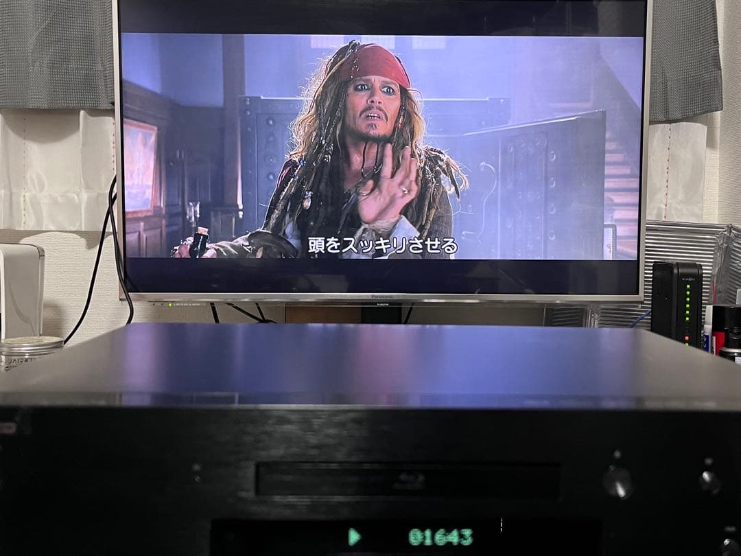 レア　リモコン付　オンキョー　ブルーレイプレイヤー　BD-SP809