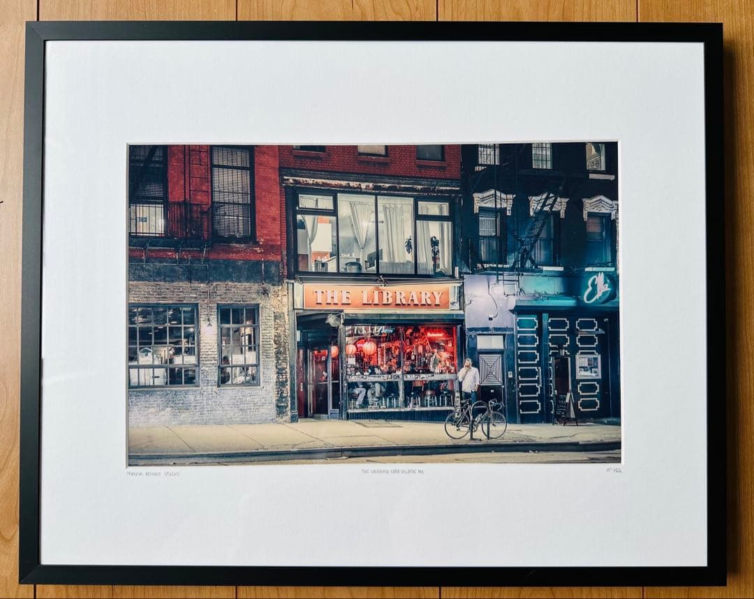 【★値下げ！3枚セット／額縁付】Yellow Korner x New York