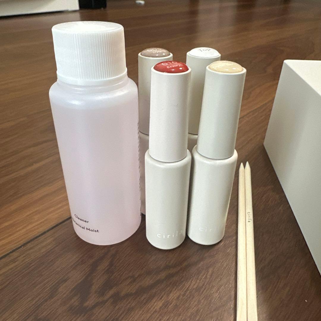 cirila ジェルネイルキット 4本セット