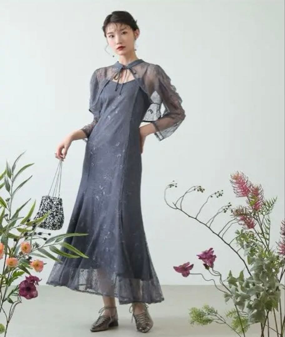 3way レースボレロセット フレア 2点 セット オケージョンドレス　タグ付き