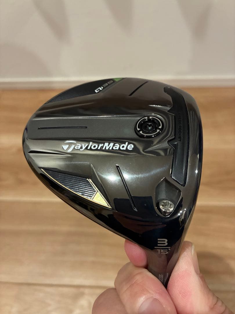 テーラーメイド Qi35 3W ヘッドのみ　純正ヘッドカバー付属