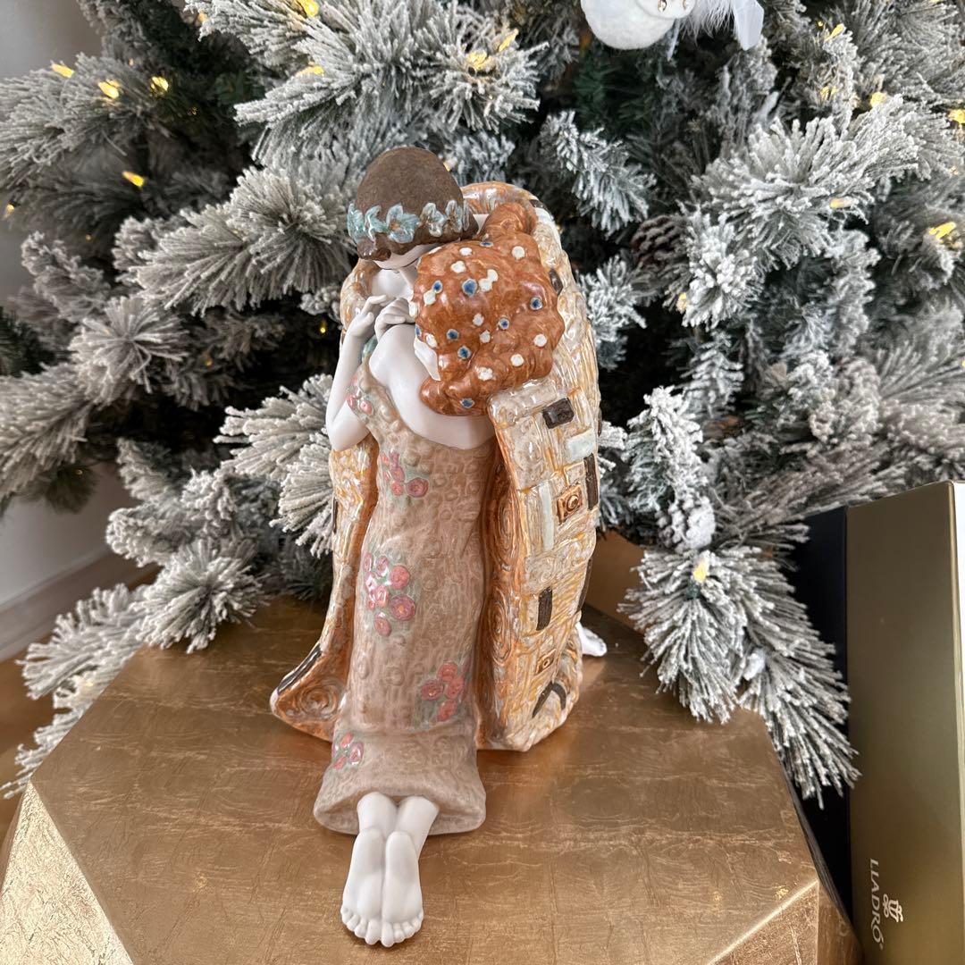 最終価格✨レア度Max Lladro リヤドロ　クリムトの接吻　廃盤品