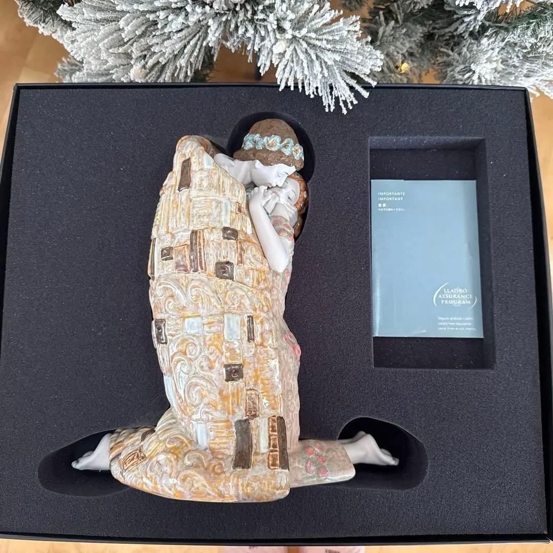 最終価格✨レア度Max Lladro リヤドロ　クリムトの接吻　廃盤品