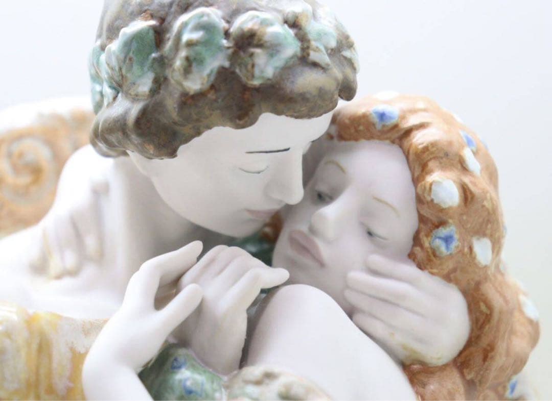 最終価格✨レア度Max Lladro リヤドロ　クリムトの接吻　廃盤品