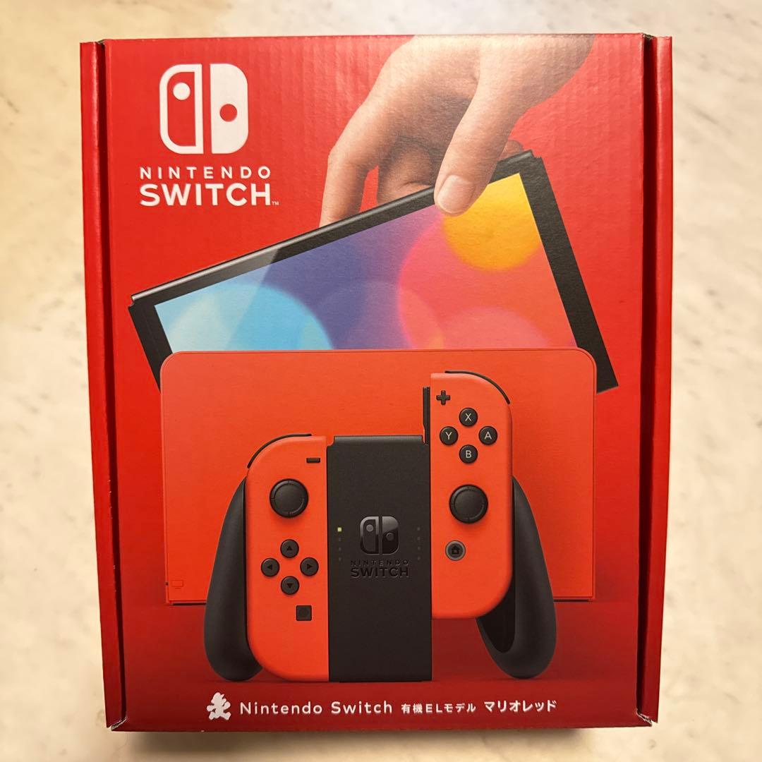 ⭕️即日発送　Nintendo Switch マリオレッド　新品未開封