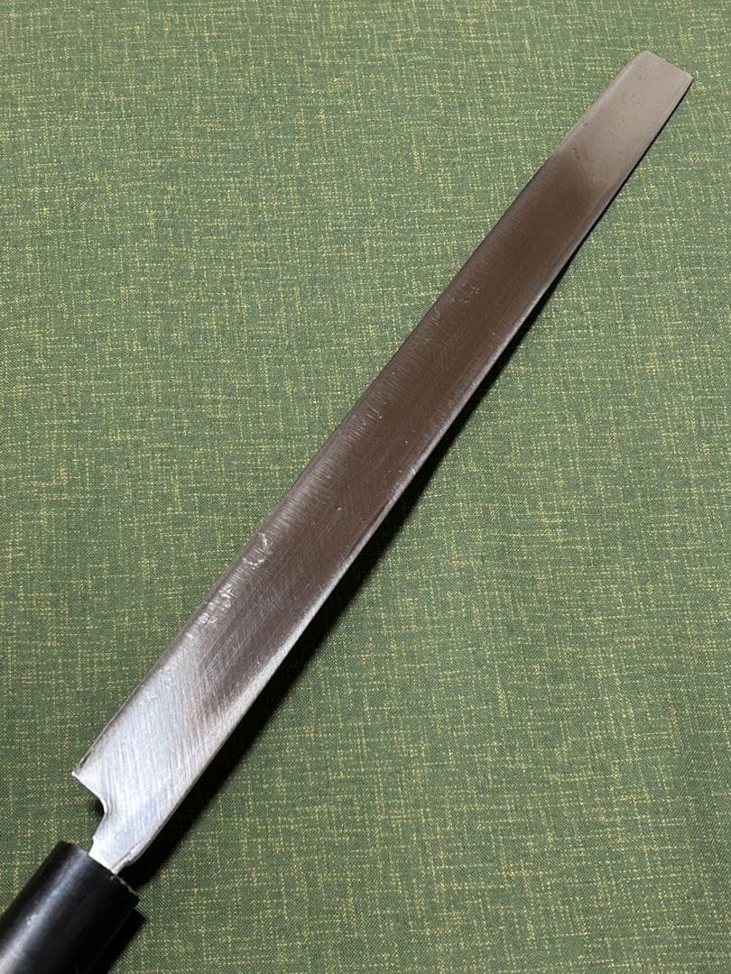 蛸引包丁　正本総本店　白二鋼　8寸（24.7㎝）