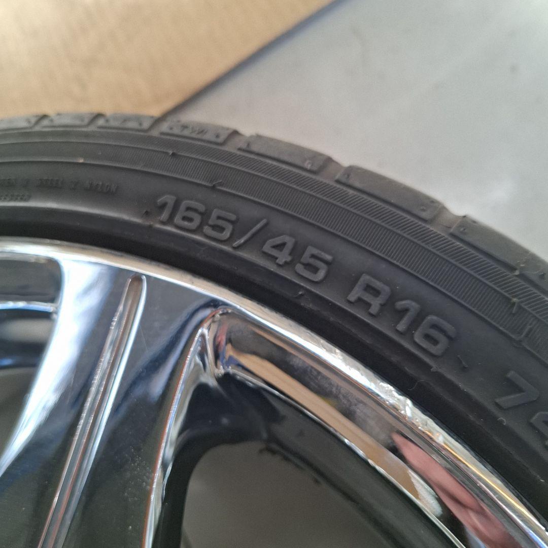 LEGZAS 16インチ ホイール4本セット 165/45 R16