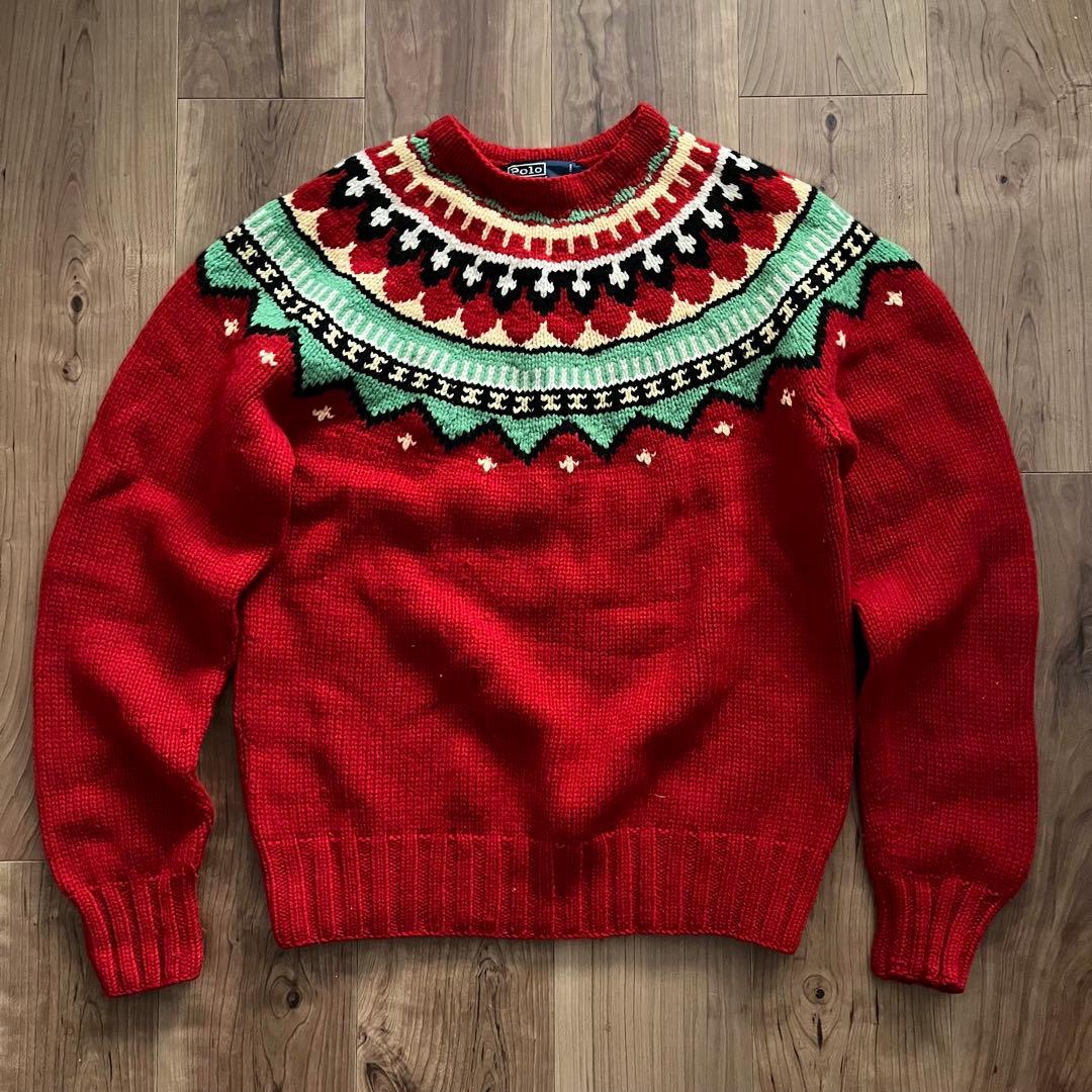 Polo Ralph Lauren ノルディックスキーセーターニットski