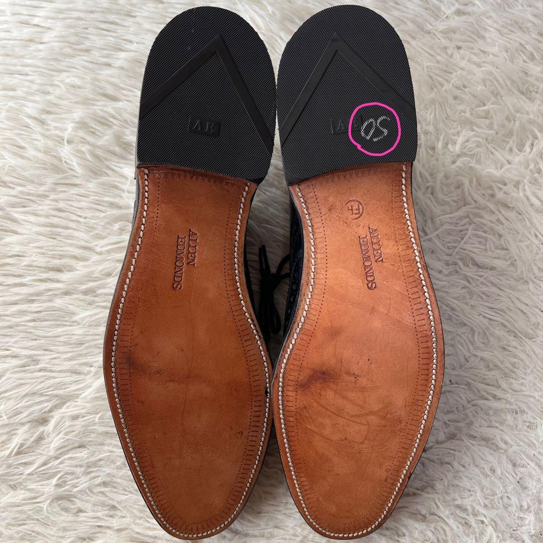 【新品未使用】希少　アレンエドモンズ　マカリスター　フルブローグシューズ　旧ロゴ