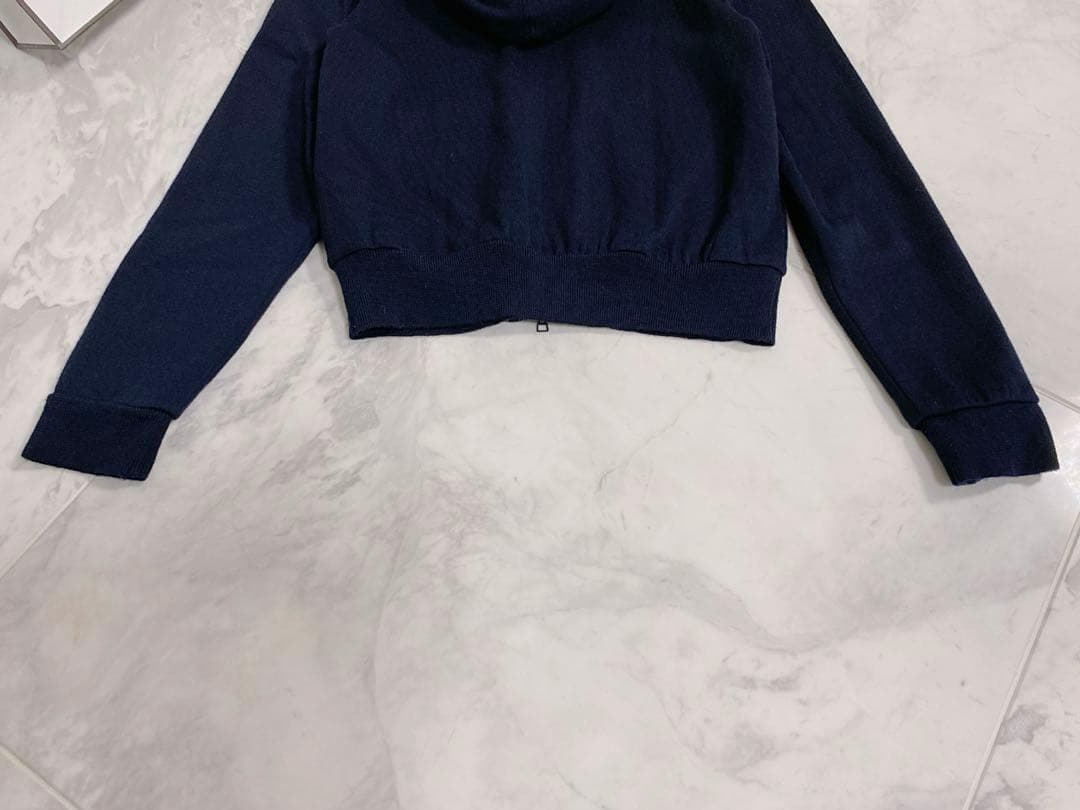 美品★TO BE CHIC ニットパーカー Ⅱ