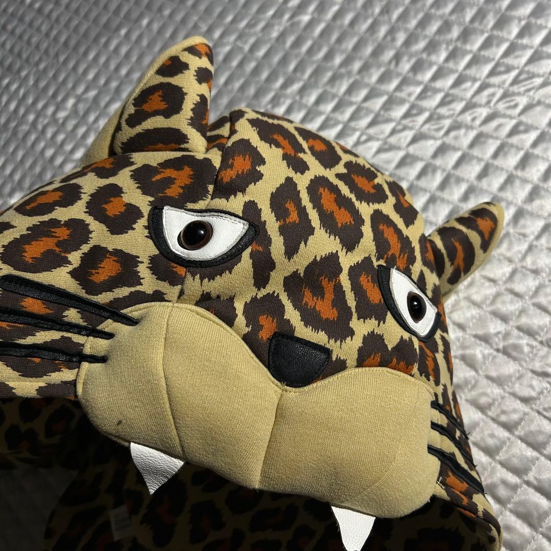adidas JEREMY SCOTT レオパードフードマフラー ヒョウ柄 耳