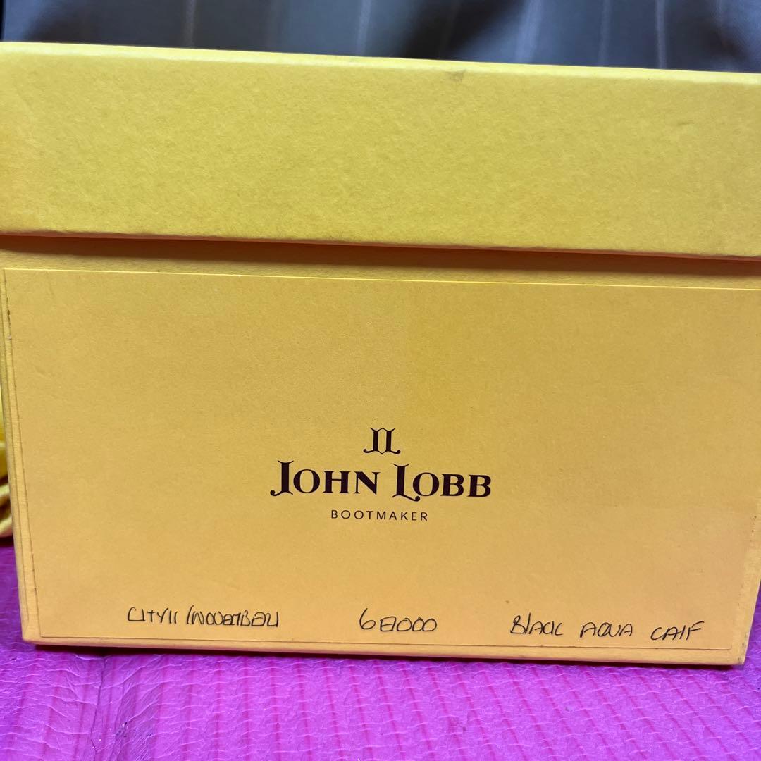 ジョンロブ　シティ2　黒　6E　美品