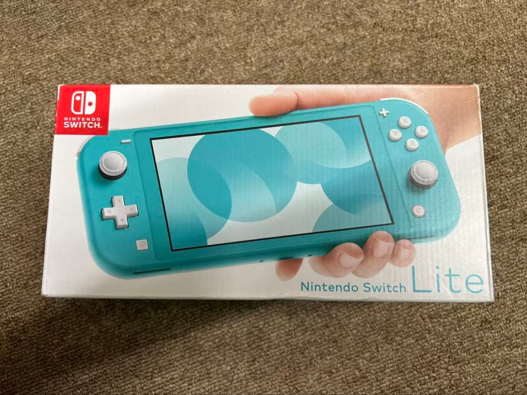 Nintendo Switch Lite ターコイズ 本体2点セット