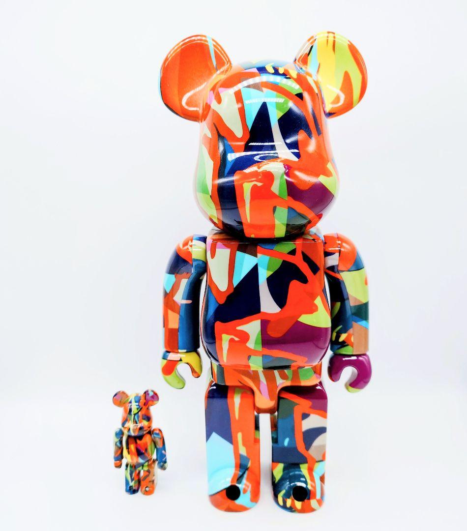 【新品同様】BE@RBRICK-ベアブリック TENSION 100%＆400