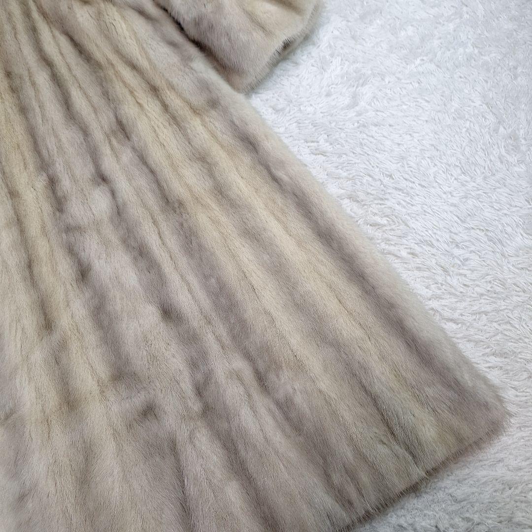 International Far サファイアミンク　ロングコート　2XL