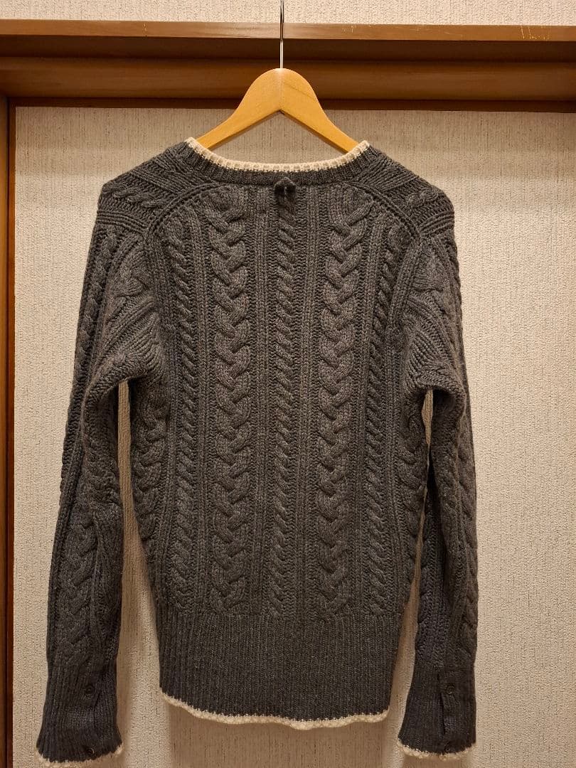 ブラックフリース　BLACKFLEECE カシミヤ100％　グレー　BB0