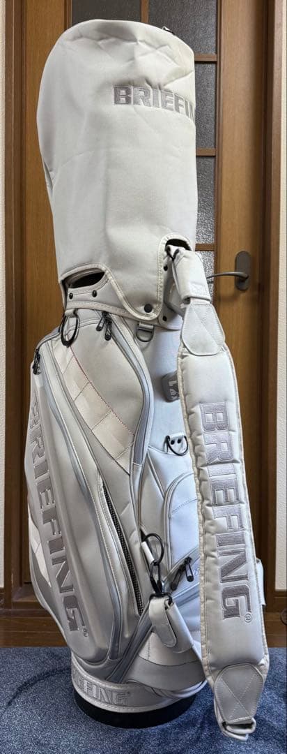 土日限定‼️ BRIEFING ホワイト キャディバッグ