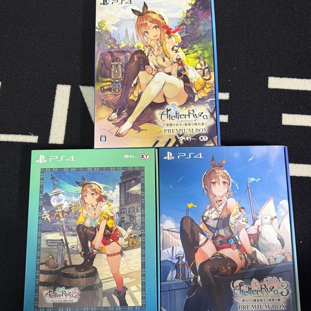 ライザのアトリエ1 2 3 プレミアムボックス特典のみ