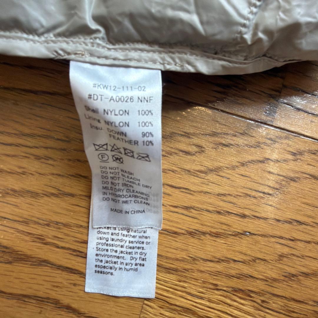 ダントン　ダウンベスト　サイズM