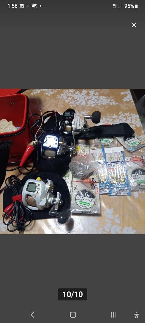 ダイワ電動リール セット写真の3セット早い者勝ちですよ！他にも出品しますよ‼️