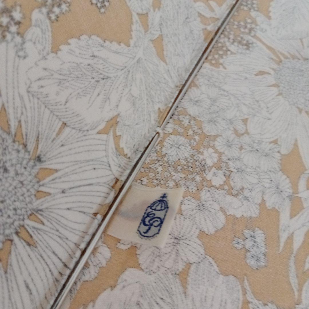 花柄折りたたみ傘 竹製ハンドル　リバティ