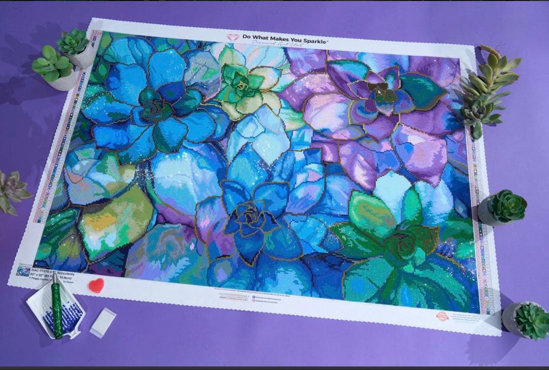 ダイヤモンドアートクラブ DAC （多肉植物）