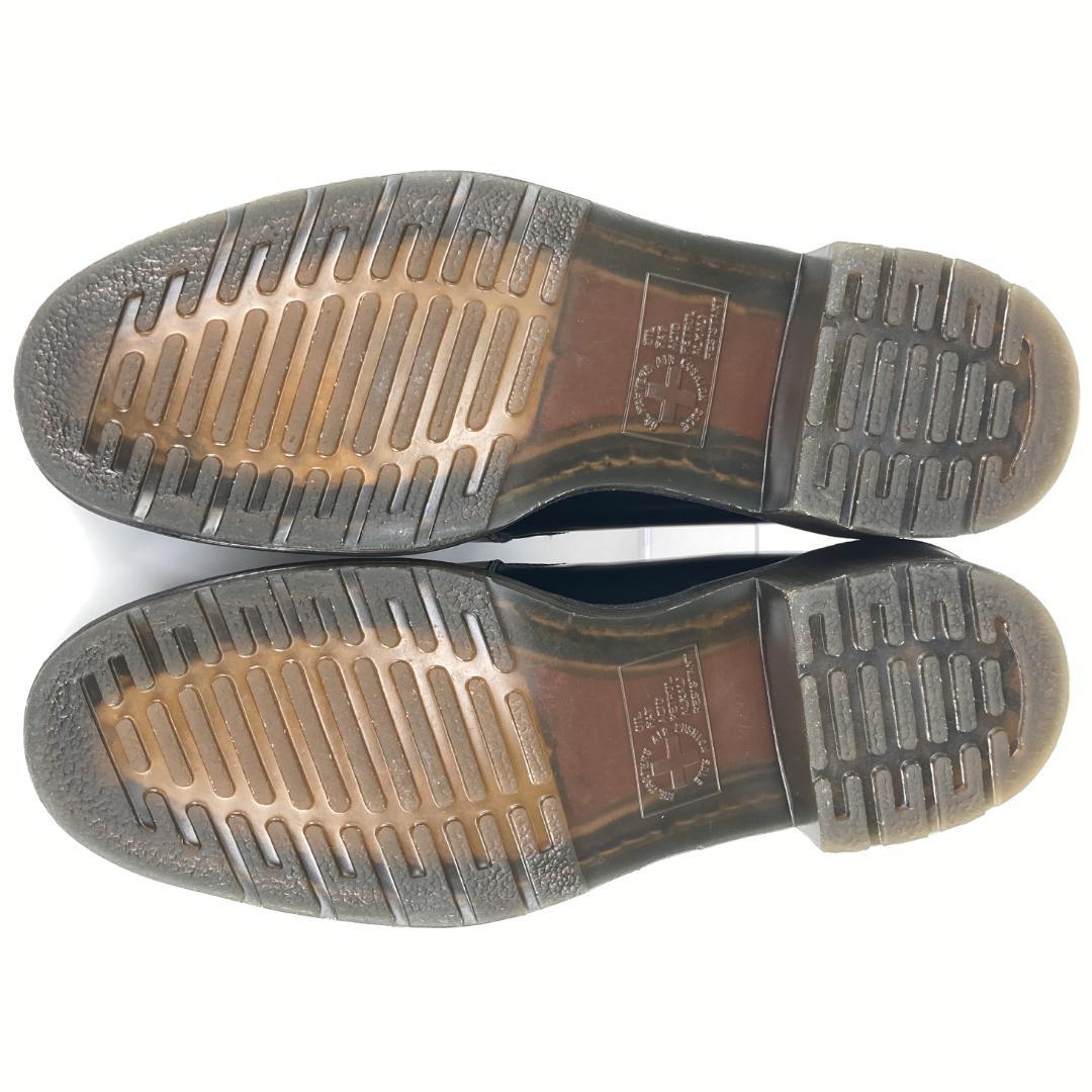 ドクターマーチン　ROSYNA　厚底サイドゴアレザースリッポン　UK4　ブラック