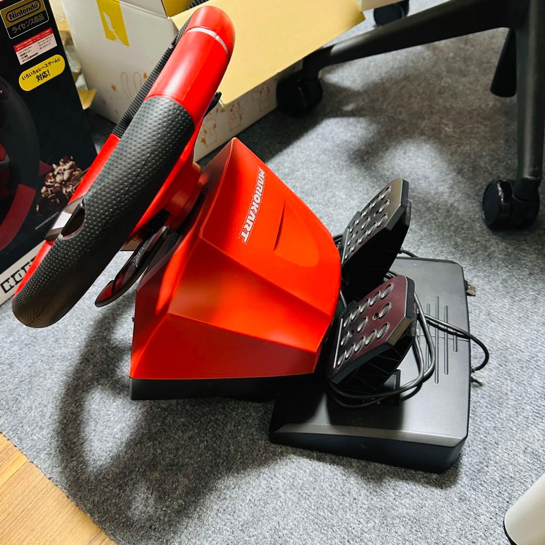 HORI NSW-228 マリオカートレーシングホイールDX switch