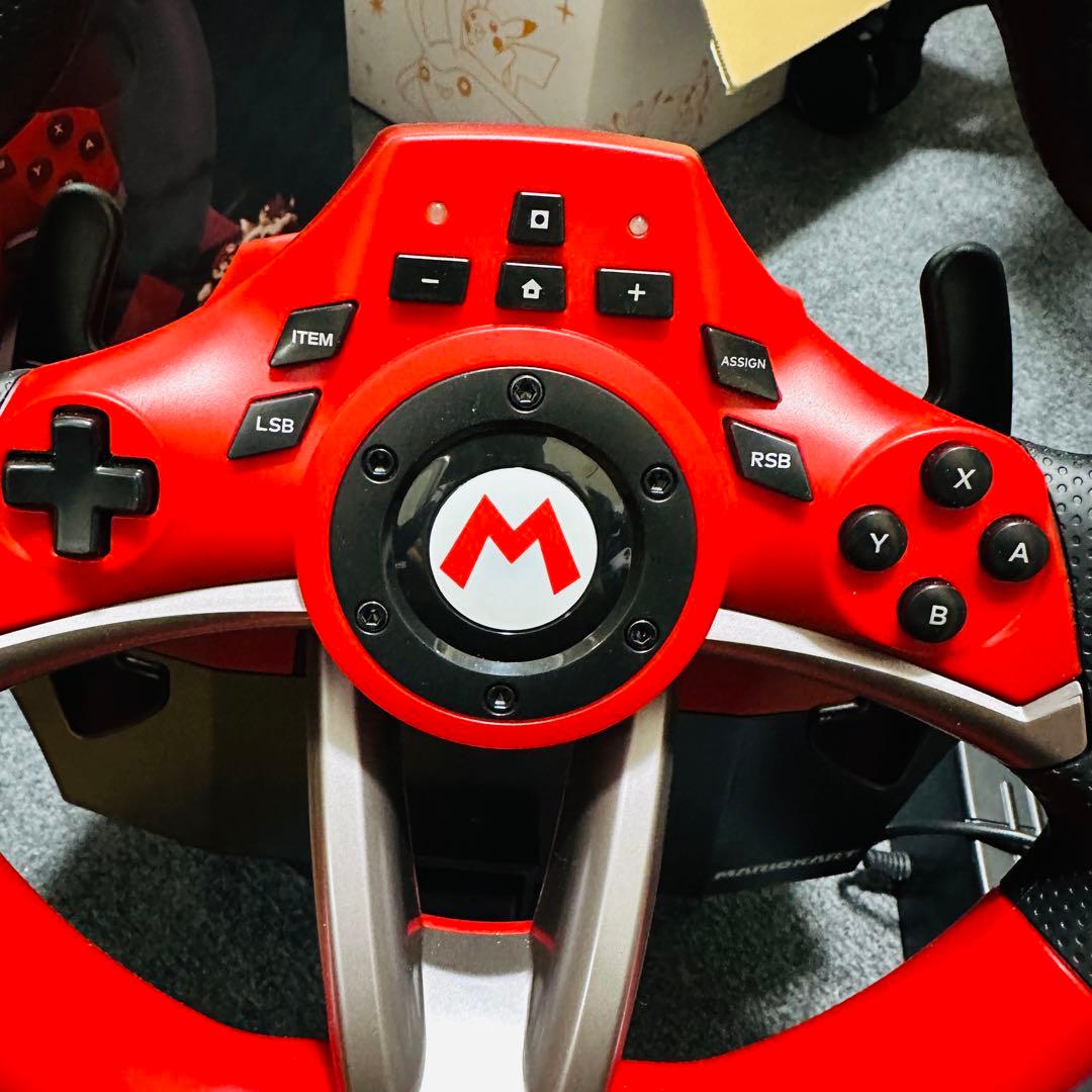 HORI NSW-228 マリオカートレーシングホイールDX switch