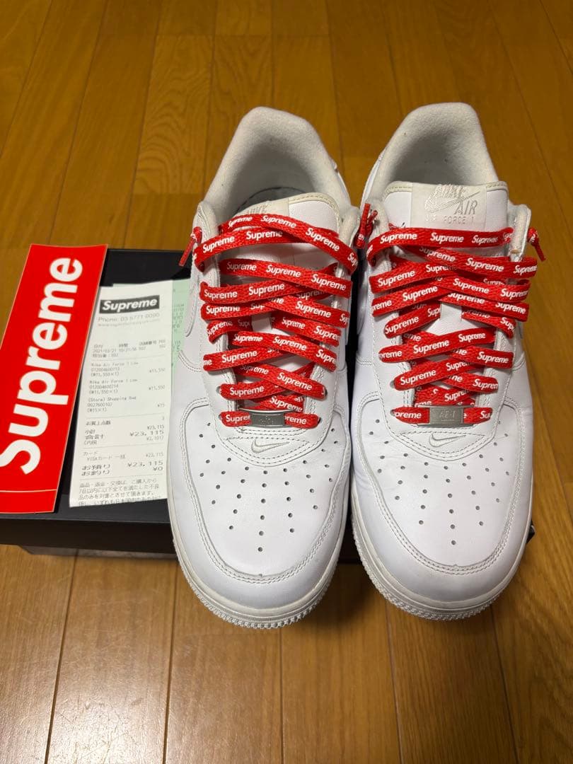 NIKE AIR FORCE 1 × SUPREME 26.5cm