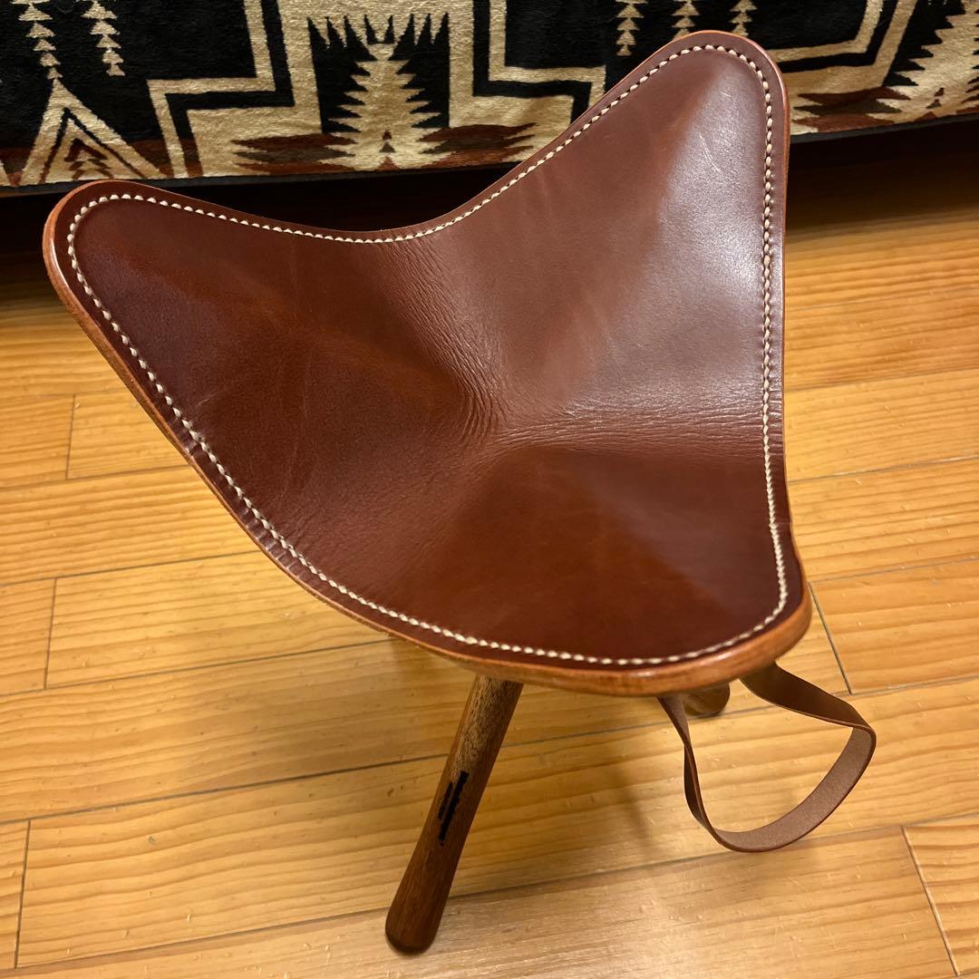 ベスタレーズスカーペット　焚き火チェア　ハンティングチェア　スツール　ビンテージ