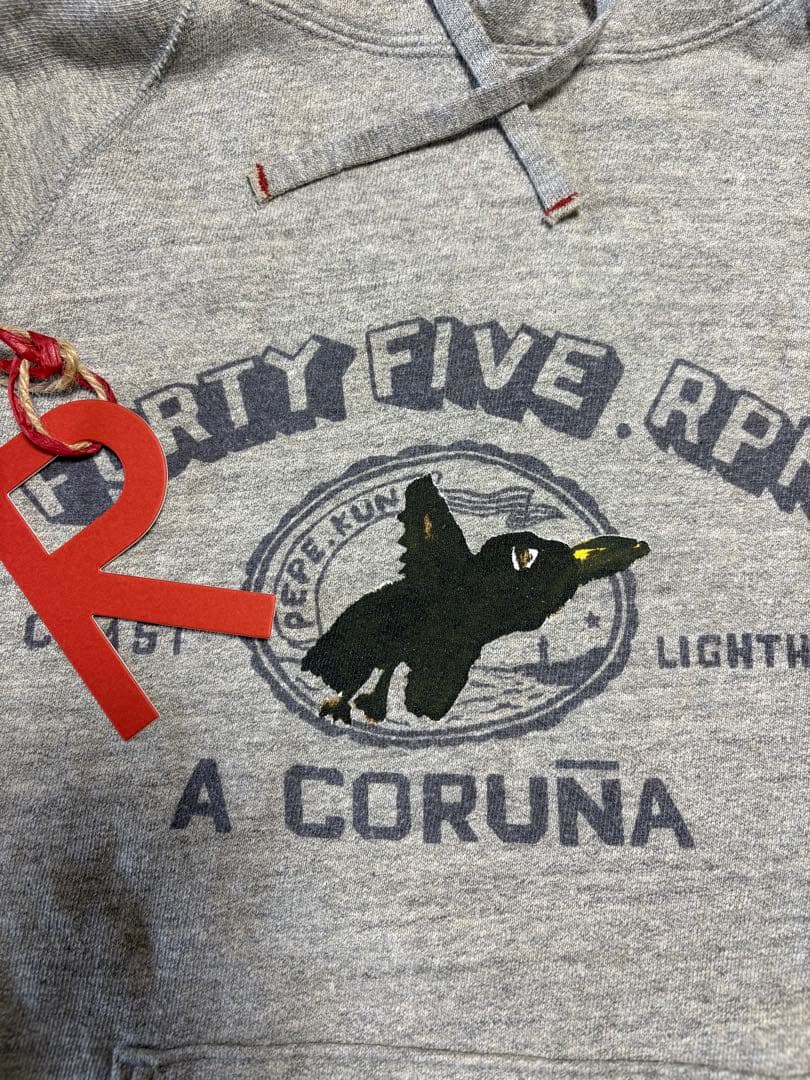 45R ペーペーくんプリントの908フーディ　新品未使用