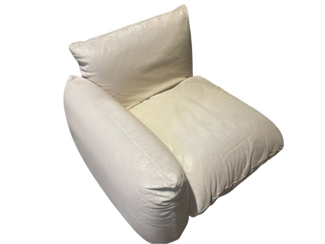 専用◯④arflex アルフレックス マレンコ 本革 レザー 3人掛けソファ