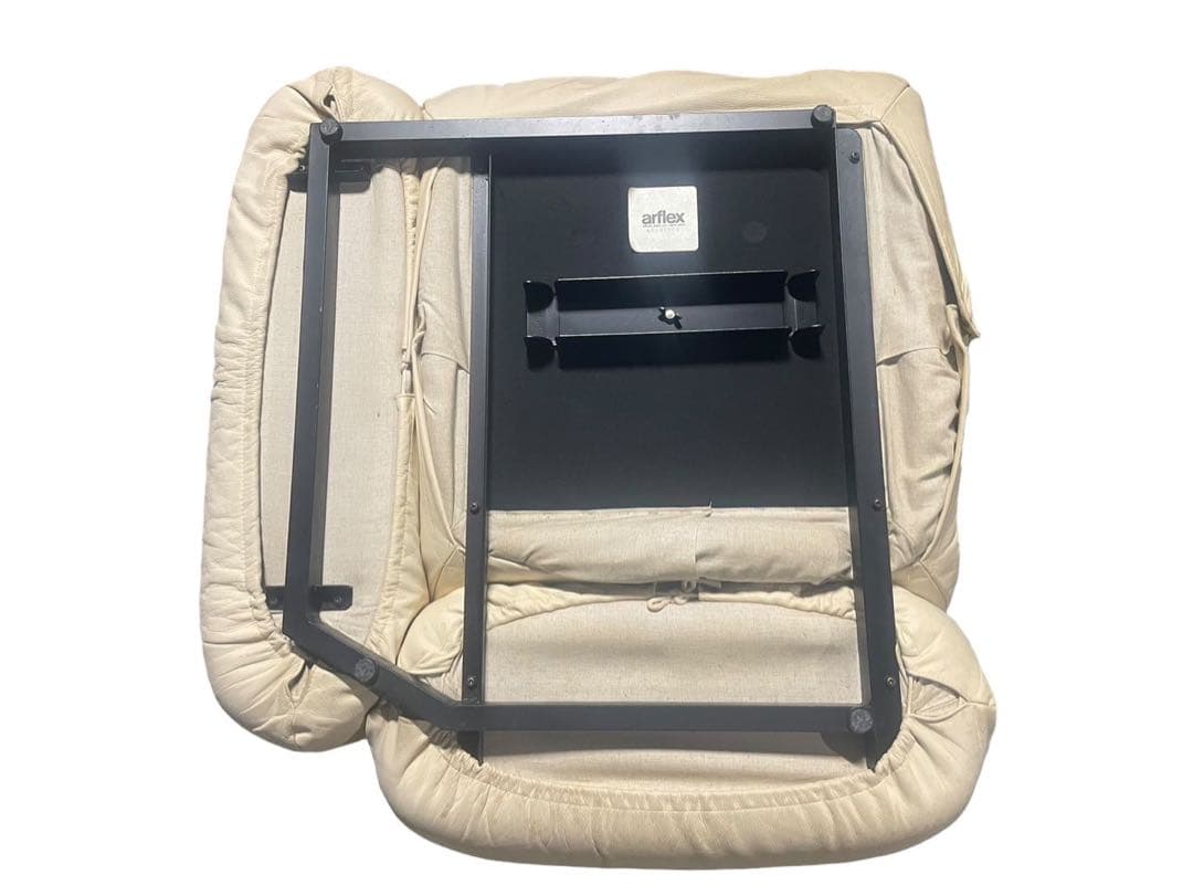 専用◯④arflex アルフレックス マレンコ 本革 レザー 3人掛けソファ